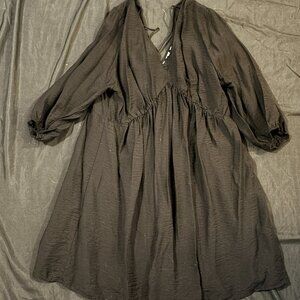Loose Cotton Dress (size M)